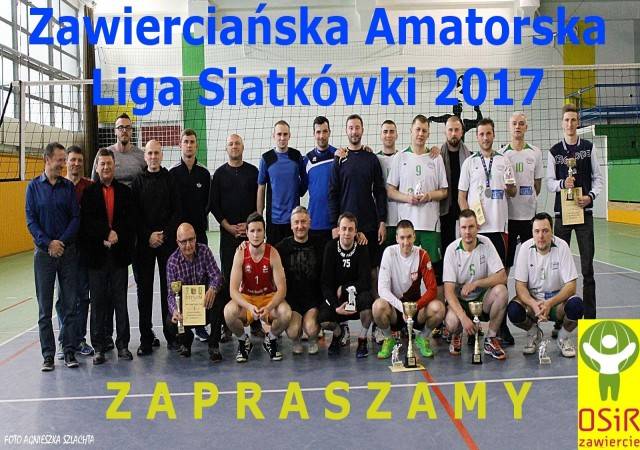 Zdjęcie: Zawierciańska Amatorska Liga Siatkówki 2017