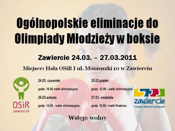 Zdjęcie: Ogólnopolskie eliminacje do Olimpiady Młodzieży w ...