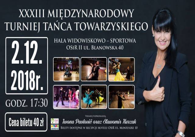 Zdjęcie: XXXIII Międzynarodowy Turniej Tańca Towarzyskiego - ...