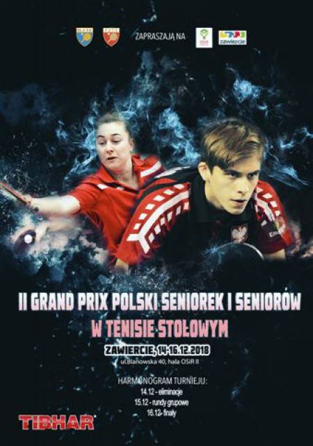 Zdjęcie: II Grand Prix Polski Seniorek i Seniorów w Tenisie ...
