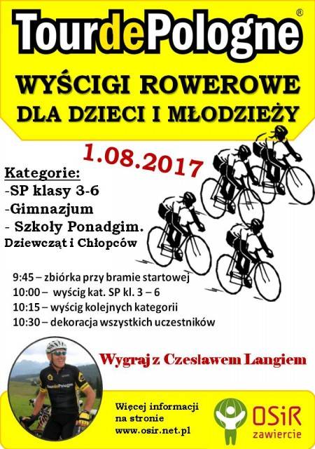 Zdjęcie: Toure de Pologne - Wyścigi rowerowe dla dzieci i ...